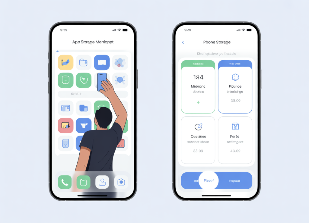 manage phone storage